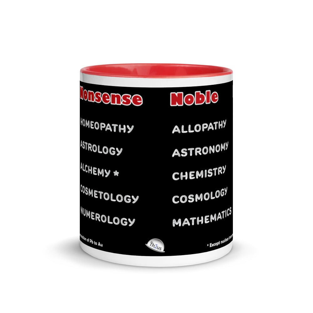 Mug W Inside Color - The Noble Pursuit of Knowledge