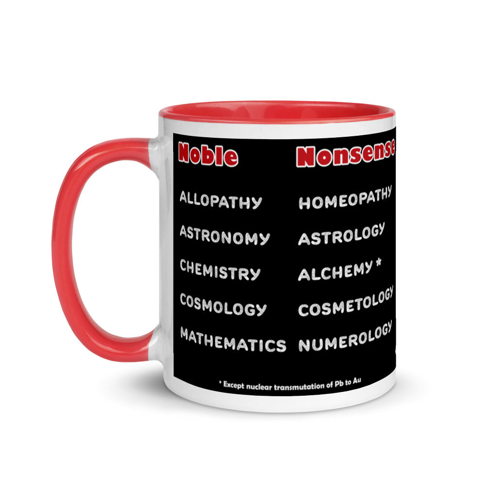 Mug W Inside Color - The Noble Pursuit of Knowledge