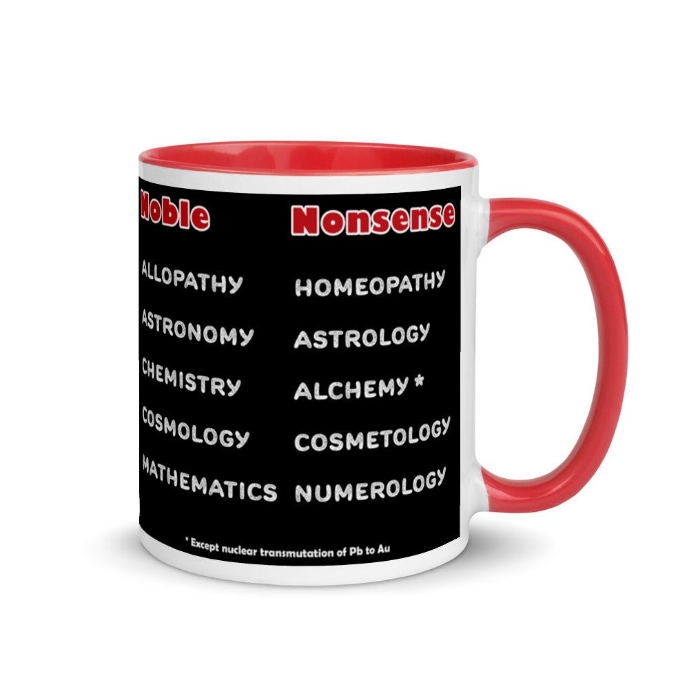 Mug W Inside Color - The Noble Pursuit of Knowledge