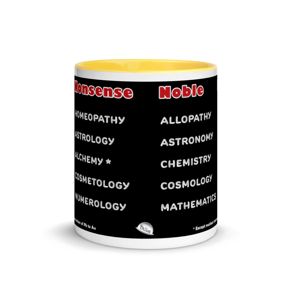 Mug W Inside Color - The Noble Pursuit of Knowledge