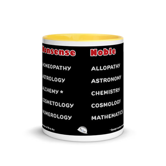 Mug W Inside Color - The Noble Pursuit of Knowledge