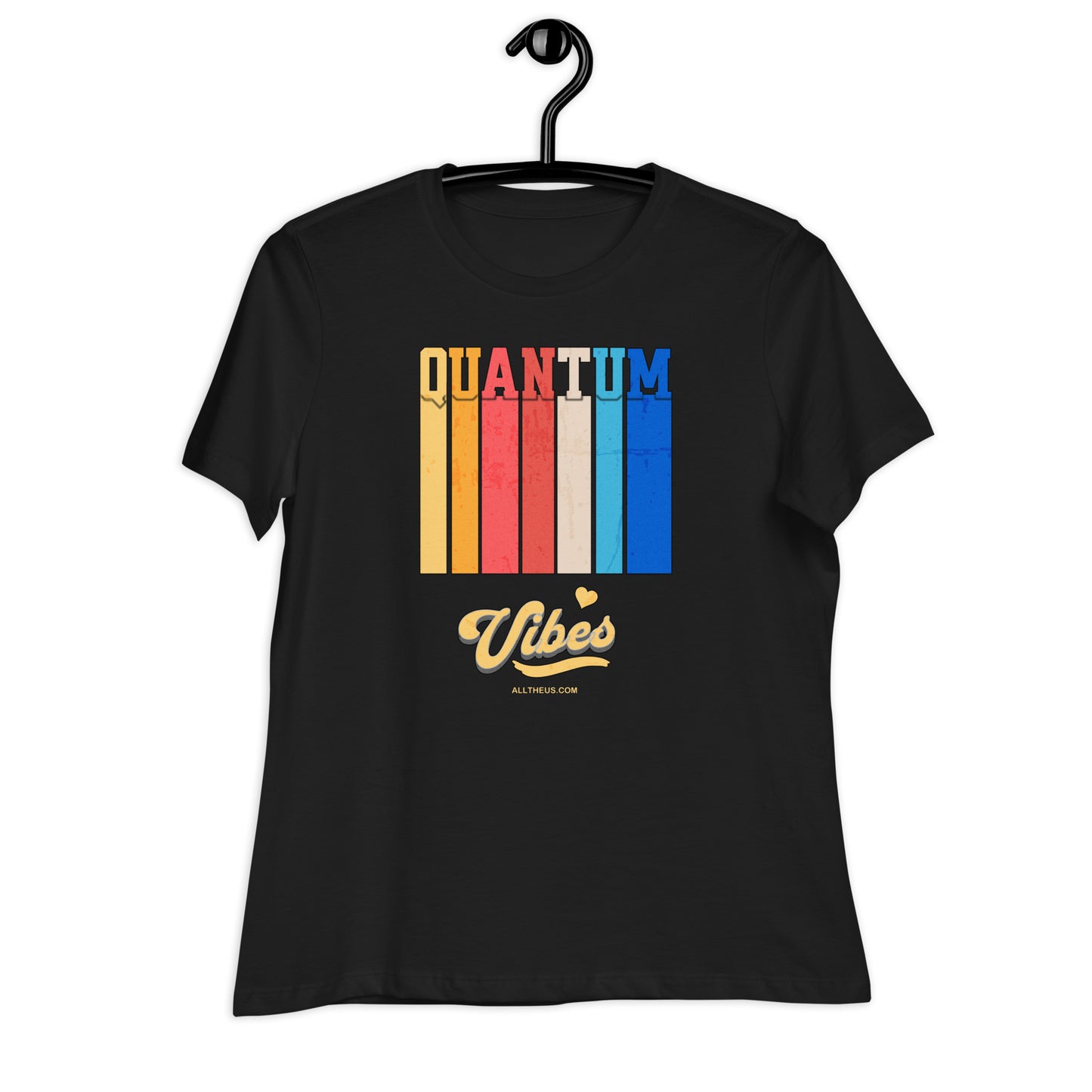 Women's Relaxed T-Shirt - Quantum Vibes
