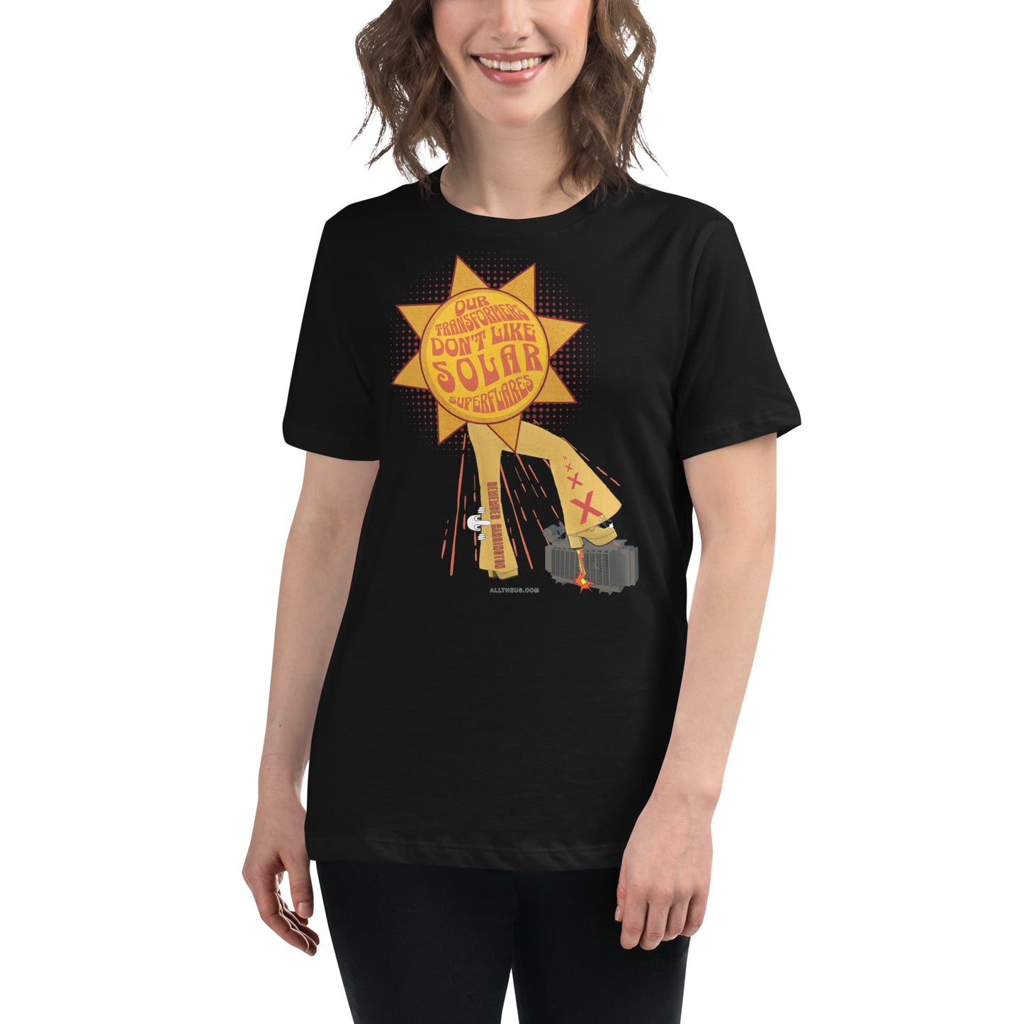 Women's Relaxed T-Shirt - Our Transformers Don't Like Superflares!