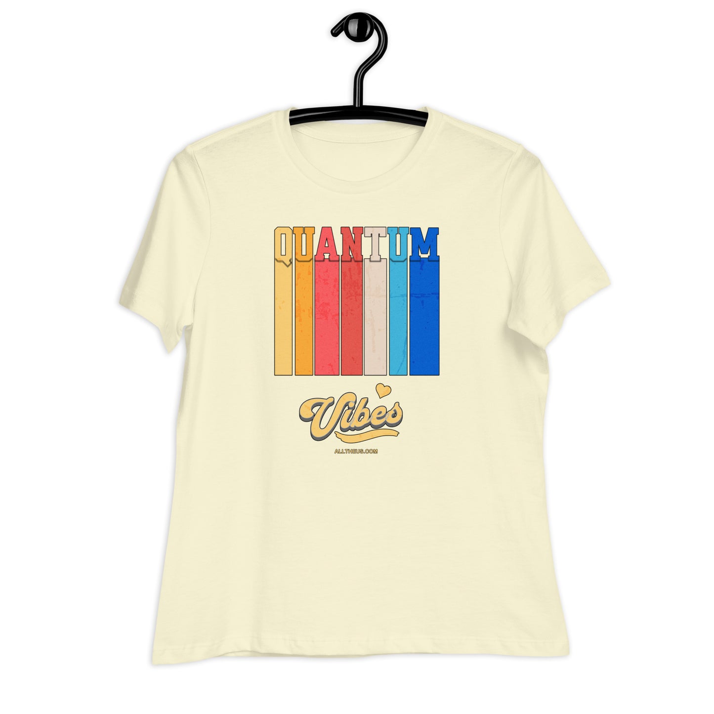 Women's Relaxed T-Shirt - Quantum Vibes