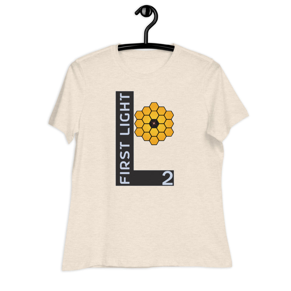 Women's Relaxed T-Shirt - JWST At Lagrange 2