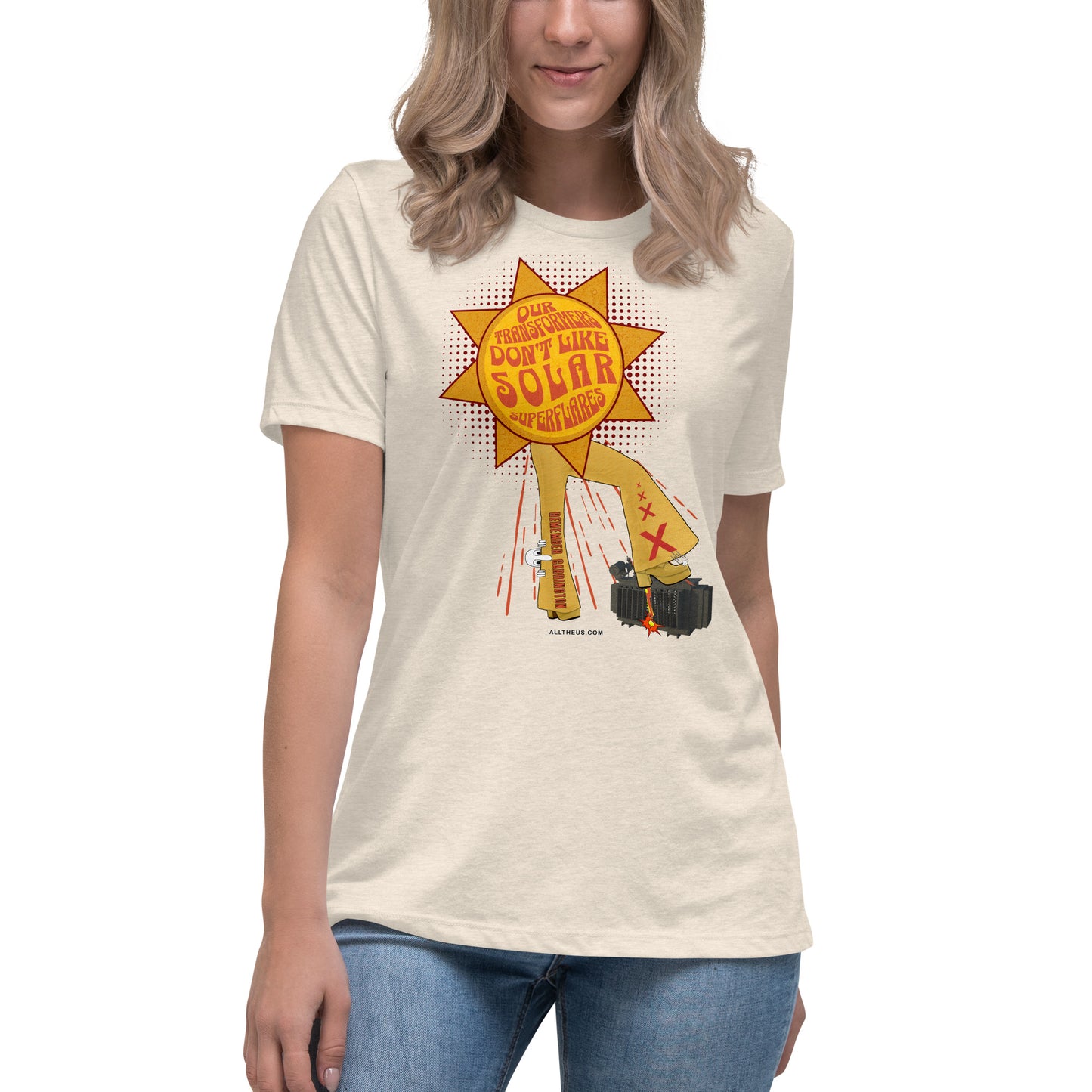 Women's Relaxed T-Shirt - Our Transformers Don't Like Superflares!