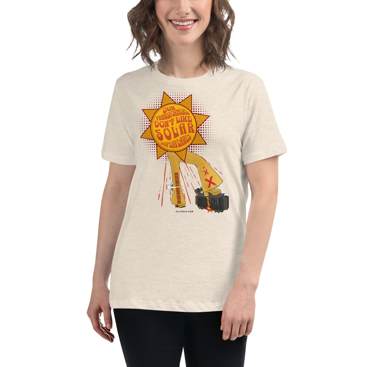 Women's Relaxed T-Shirt - Our Transformers Don't Like Superflares!