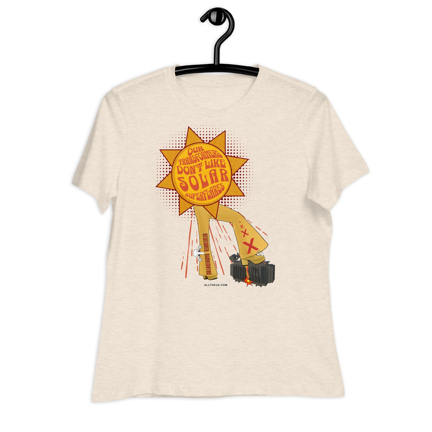 Women's Relaxed T-Shirt - Our Transformers Don't Like Superflares!