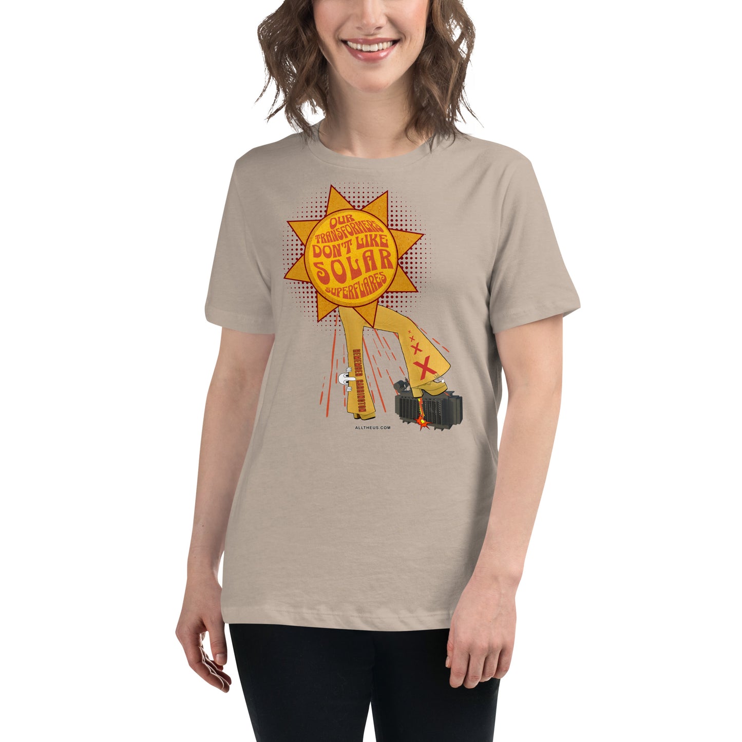 Women's Relaxed T-Shirt - Our Transformers Don't Like Superflares!
