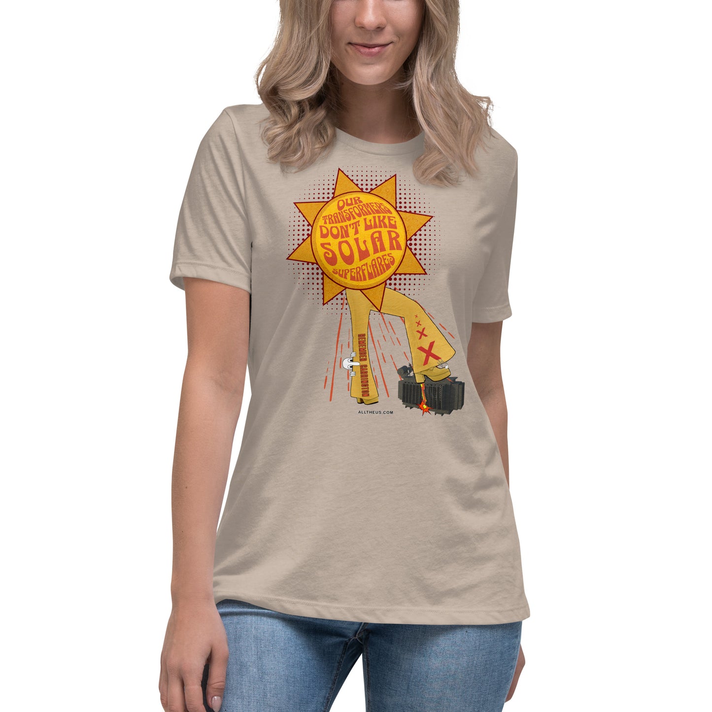 Women's Relaxed T-Shirt - Our Transformers Don't Like Superflares!