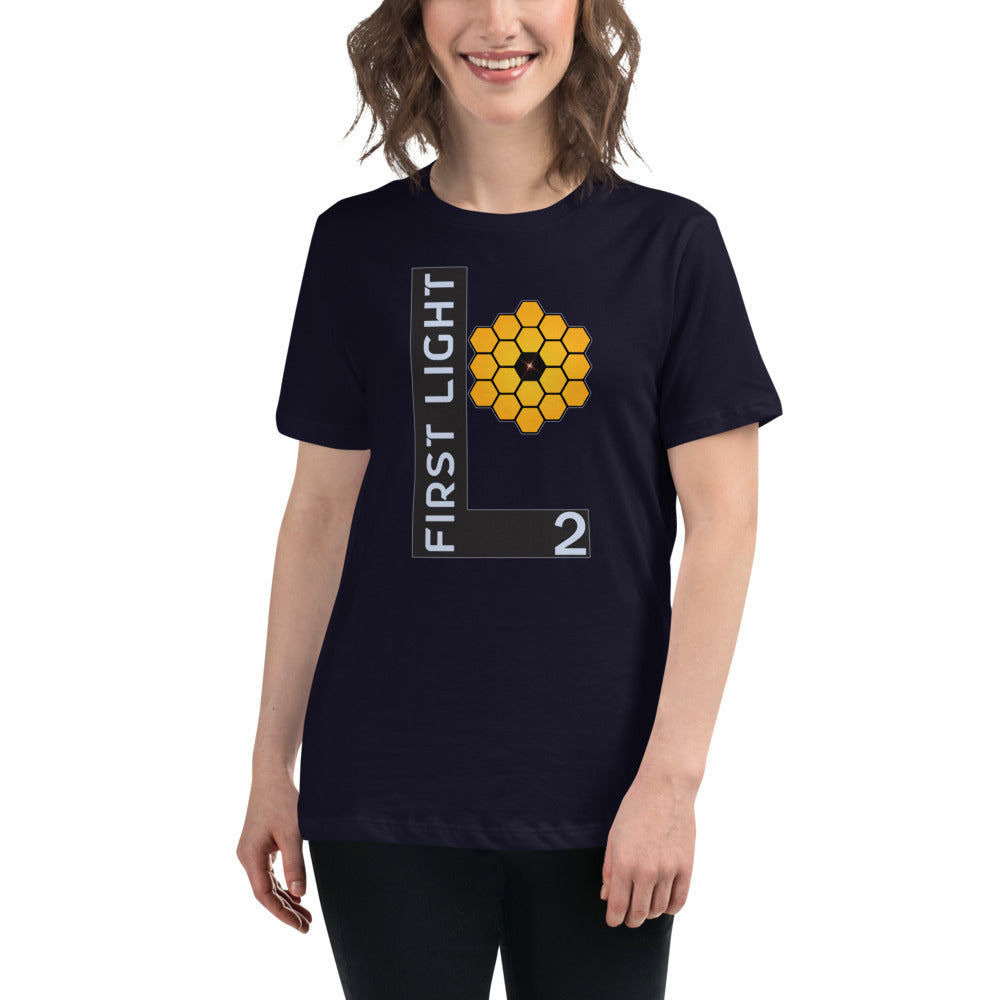 Women's Relaxed T-Shirt - JWST At Lagrange 2