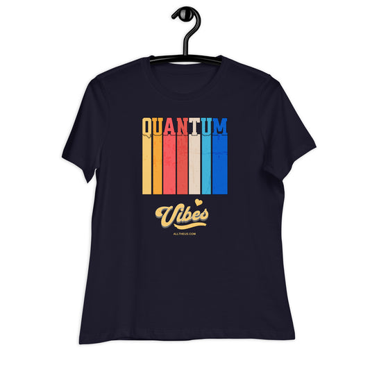 Women's Relaxed T-Shirt - Quantum Vibes