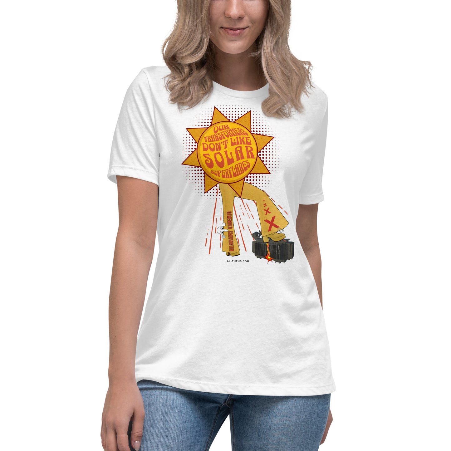 Women's Relaxed T-Shirt - Our Transformers Don't Like Superflares!