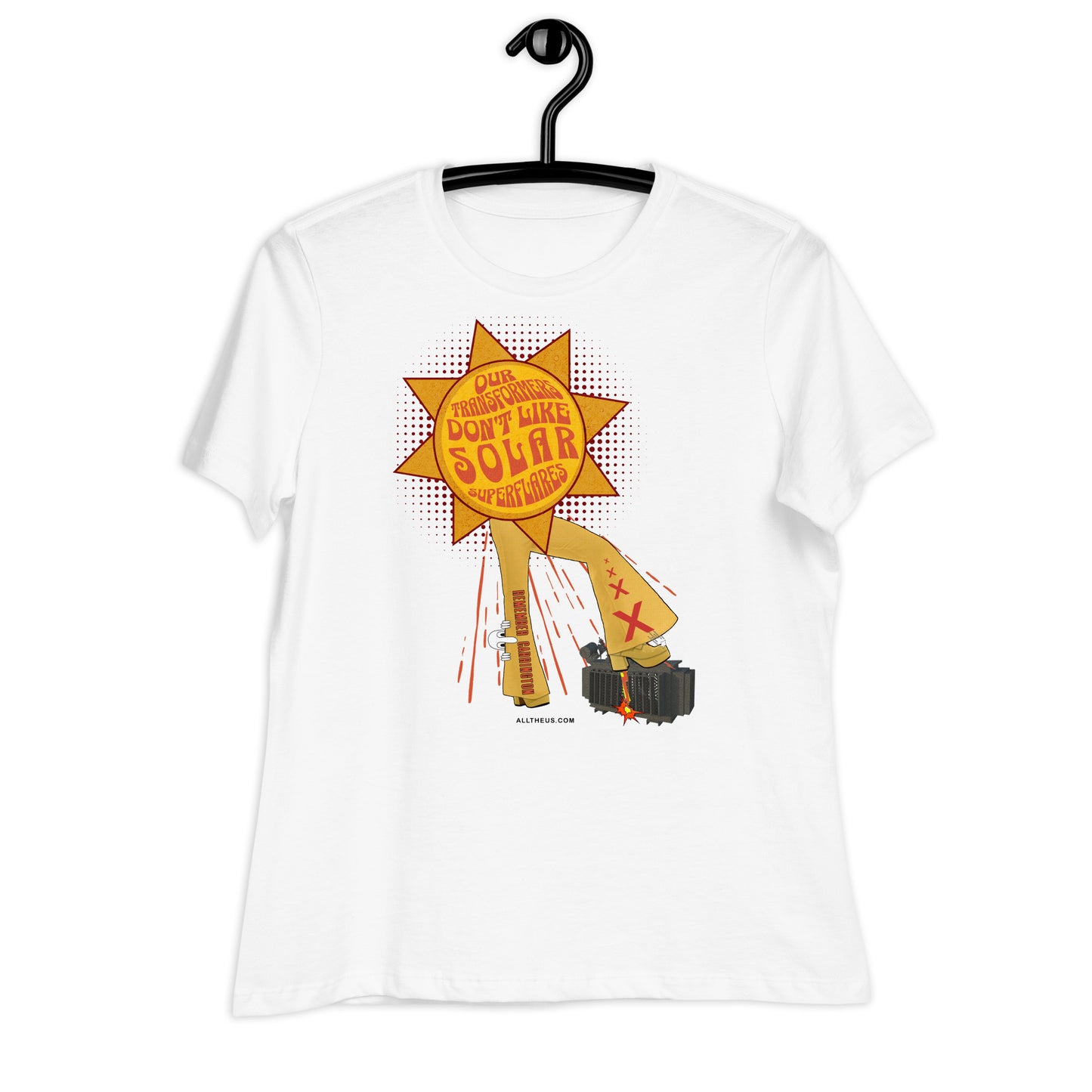 Women's Relaxed T-Shirt - Our Transformers Don't Like Superflares!