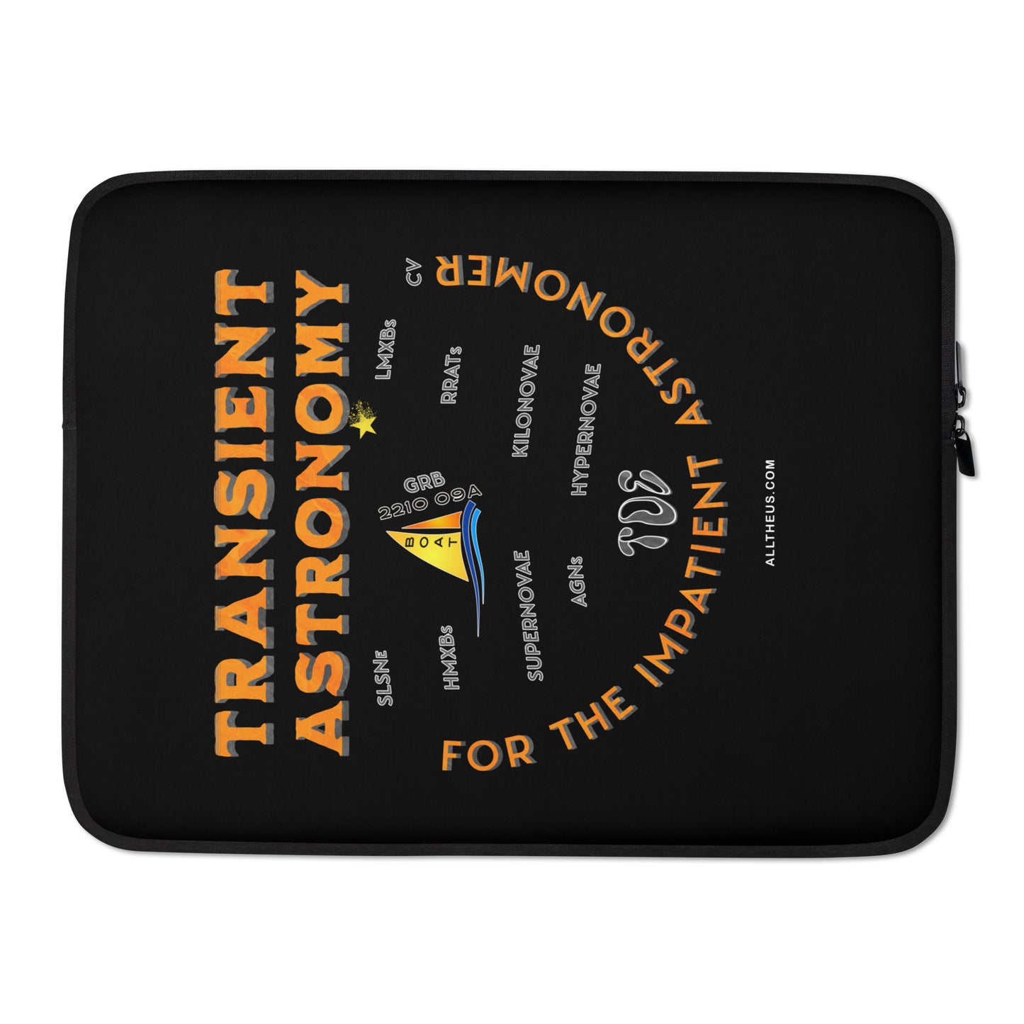 Laptop Sleeve - Transient Astronomy, For The Impatient Astronomer
