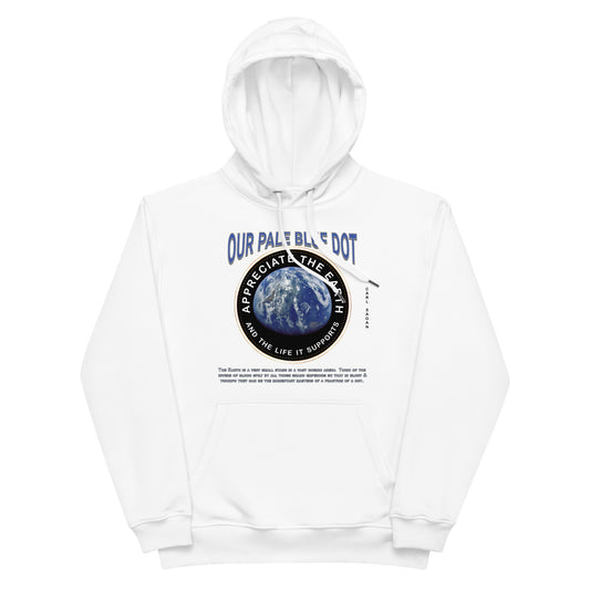 Premium eco hoodie - Appreciate The Earth, Carl Sagan