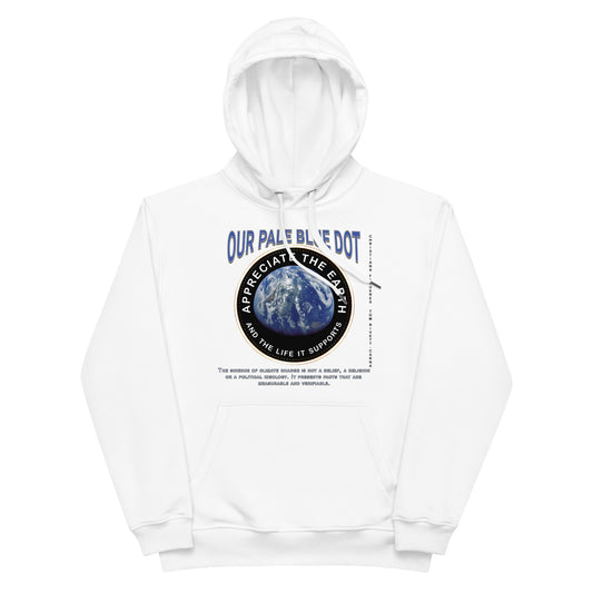 Premium eco hoodie - Appreciate The Earth, Christiana Figueres