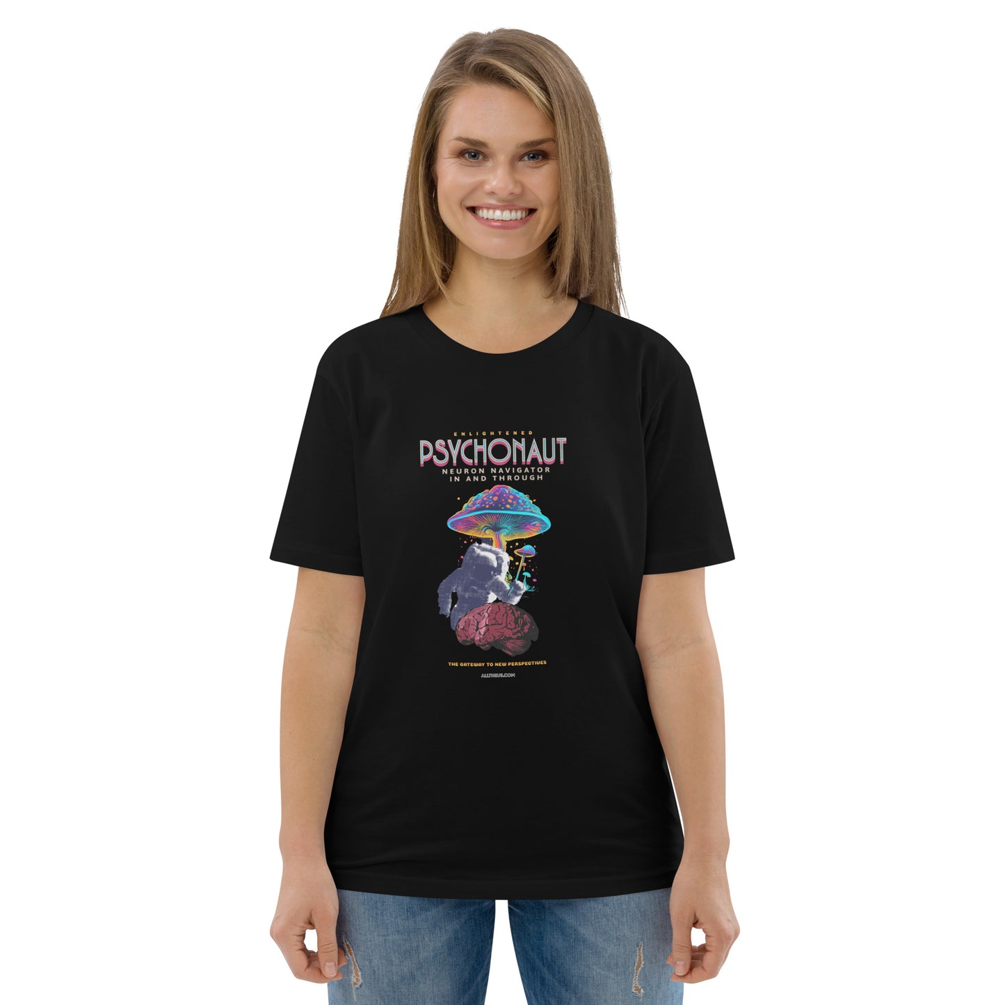 Unisex organic cotton t-shirt - Psychonauts Exploring The Inner Cosmos?