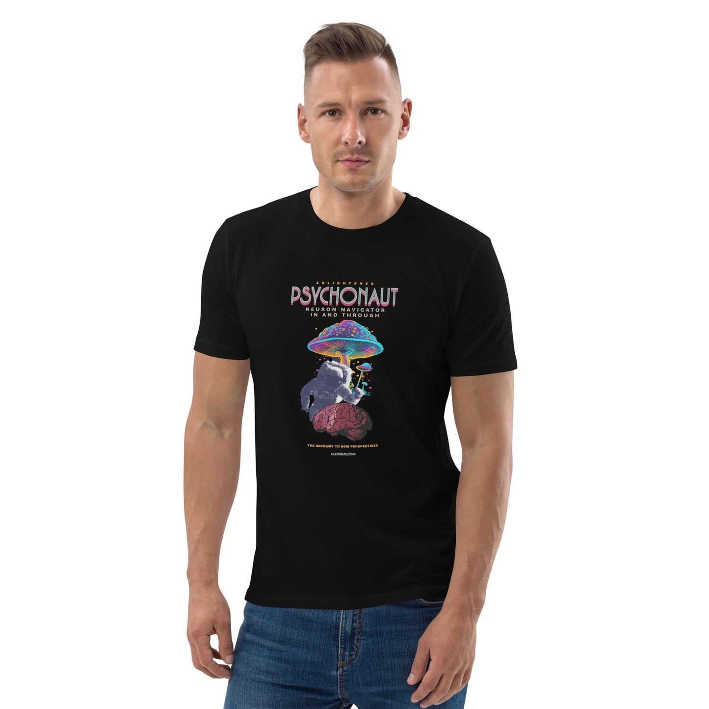 Unisex organic cotton t-shirt - Psychonauts Exploring The Inner Cosmos?