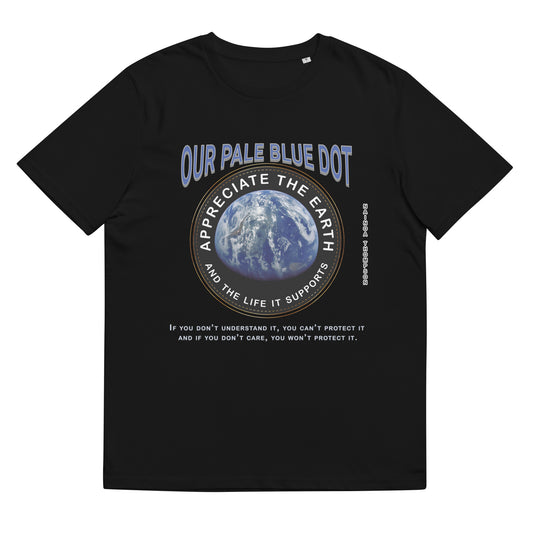 Unisex organic cotton t-shirt - Appreciate The Earth (Nainoa Thompson) & The Life It Supports