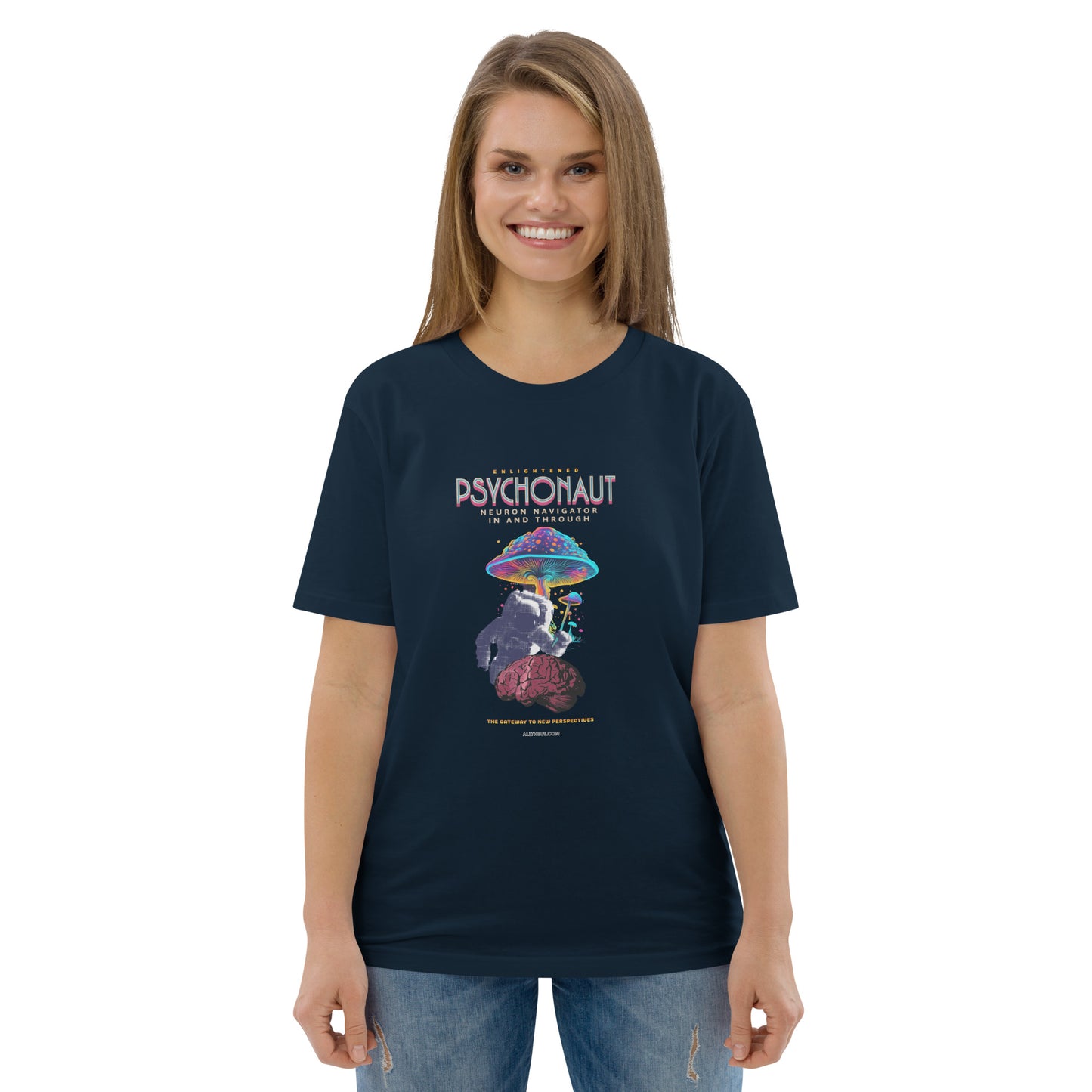 Unisex organic cotton t-shirt - Psychonauts Exploring The Inner Cosmos?