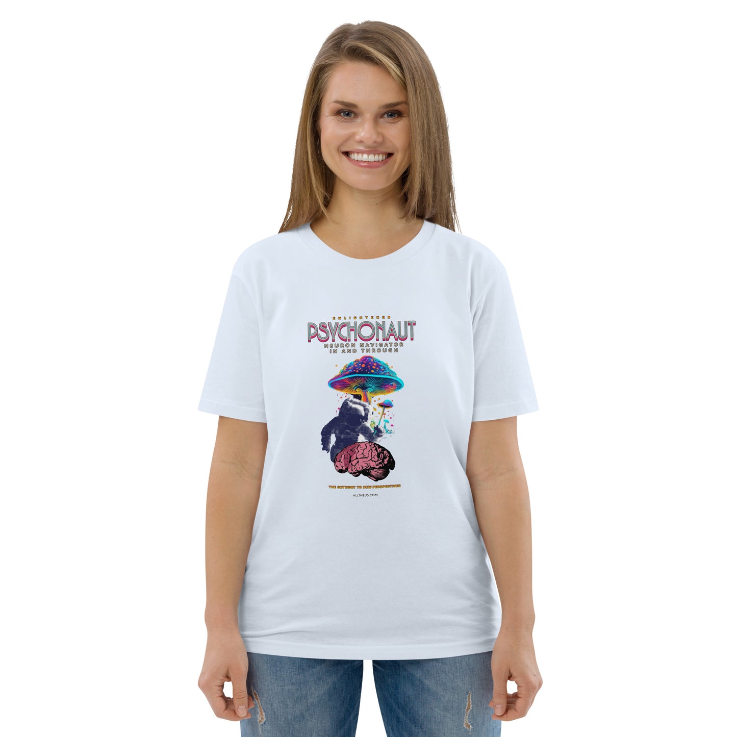 Unisex organic cotton t-shirt - Psychonauts Exploring The Inner Cosmos?