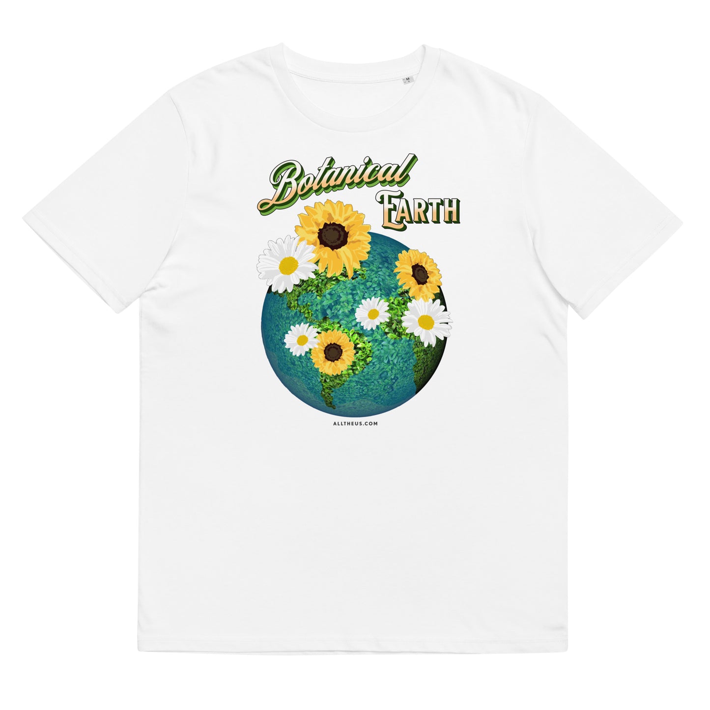 Unisex organic cotton t-shirt Botanical Earth