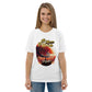 Unisex organic cotton t-shirt - REALLY Extreme Sports, Surfing On Io