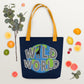 Tote bag (AOP) Wild World w Scott Solomon