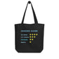Eco Tote Bag - Earth, a One Star Planet