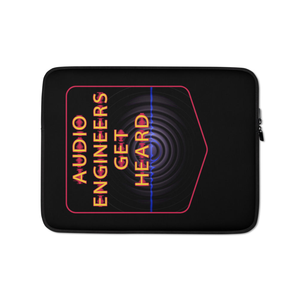 Laptop Sleeve - Audio Engineers Get Heard