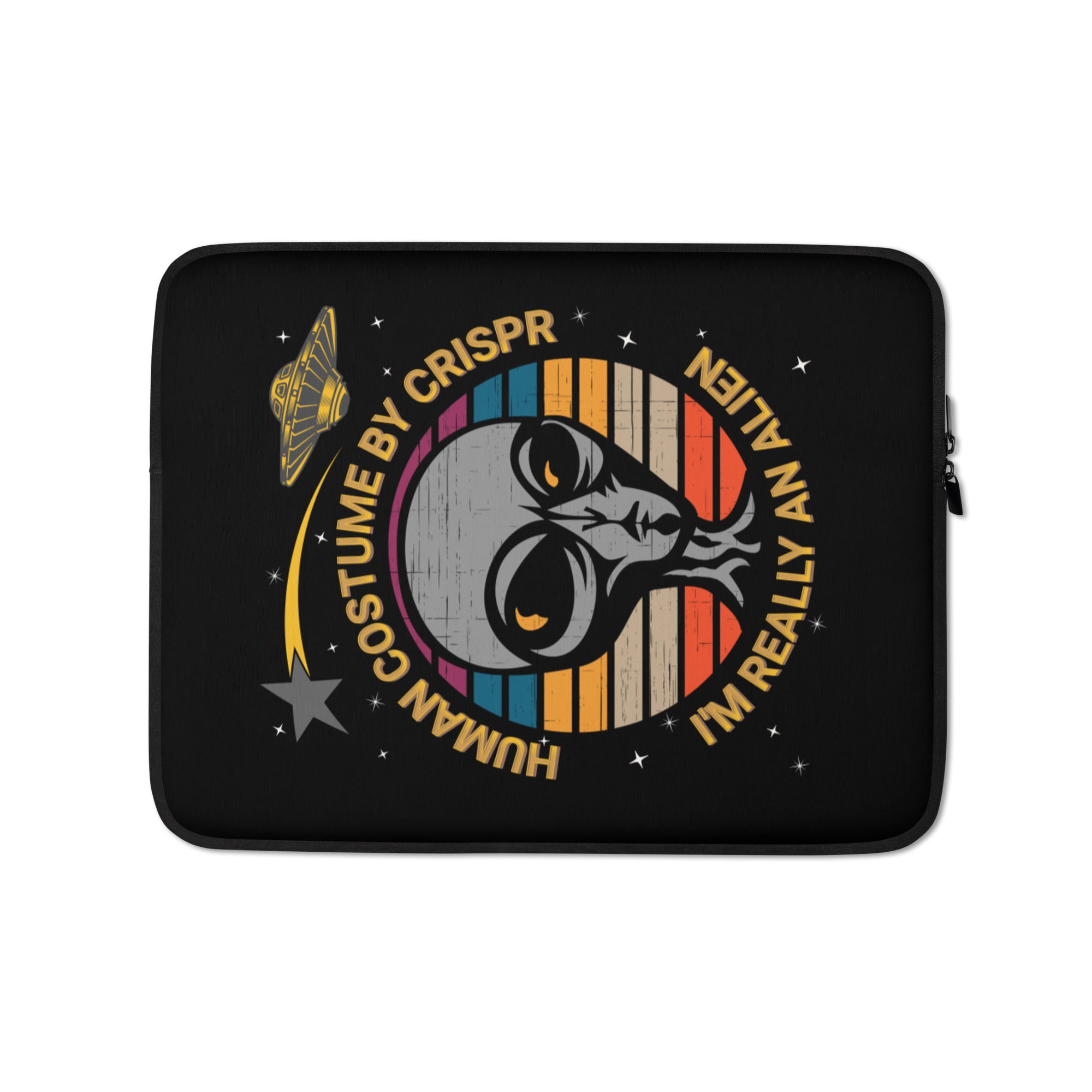 Laptop Sleeve - Are CRISPr'd Aliens Amongst Us?