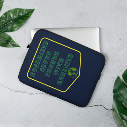 Laptop Sleeve - Botanists Study Fronds With Benefits