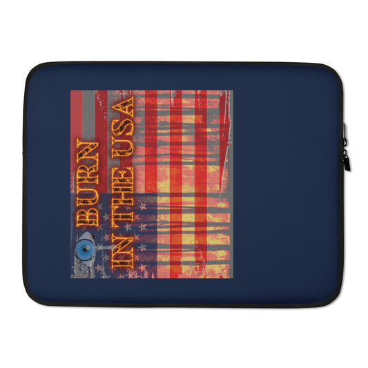 Laptop Sleeve - Burn In The USA