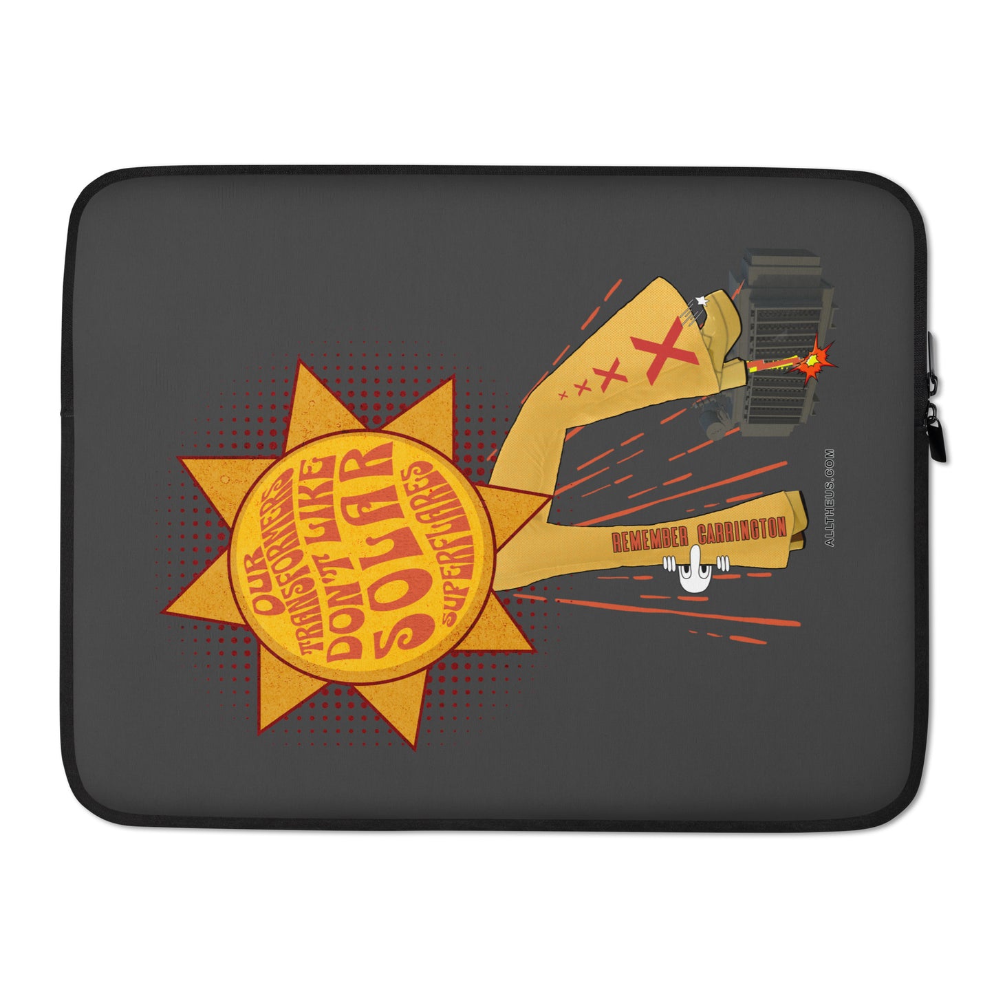 Laptop Sleeve - Our Transformers Don't Like Superflares