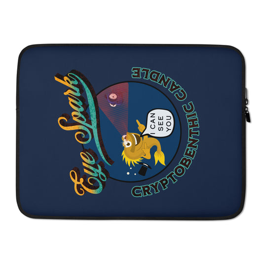 Laptop Sleeve - A Top Hat and a Triplefin Eye Twinkle?