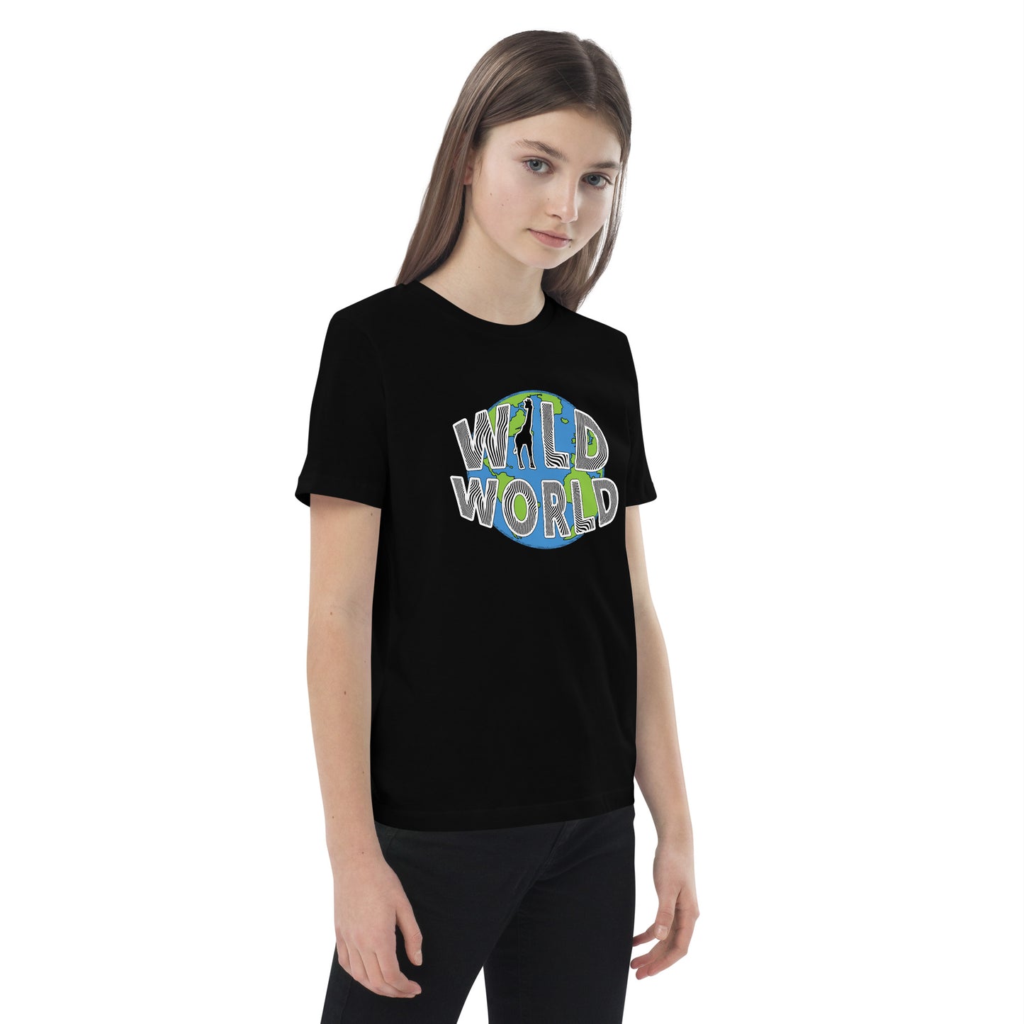 Kids t-shirt - Wild World w Scott Solomon