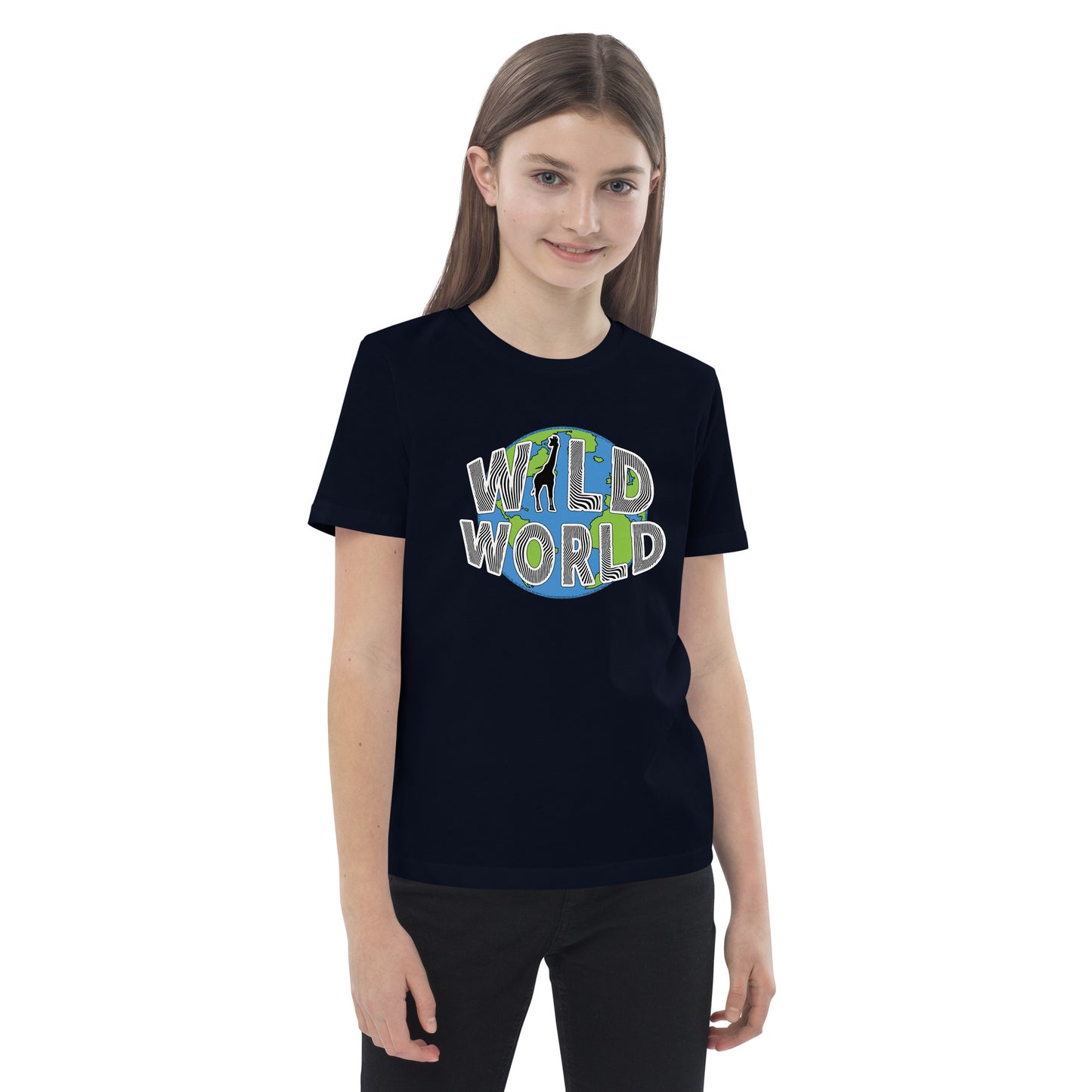 Kids t-shirt - Wild World w Scott Solomon