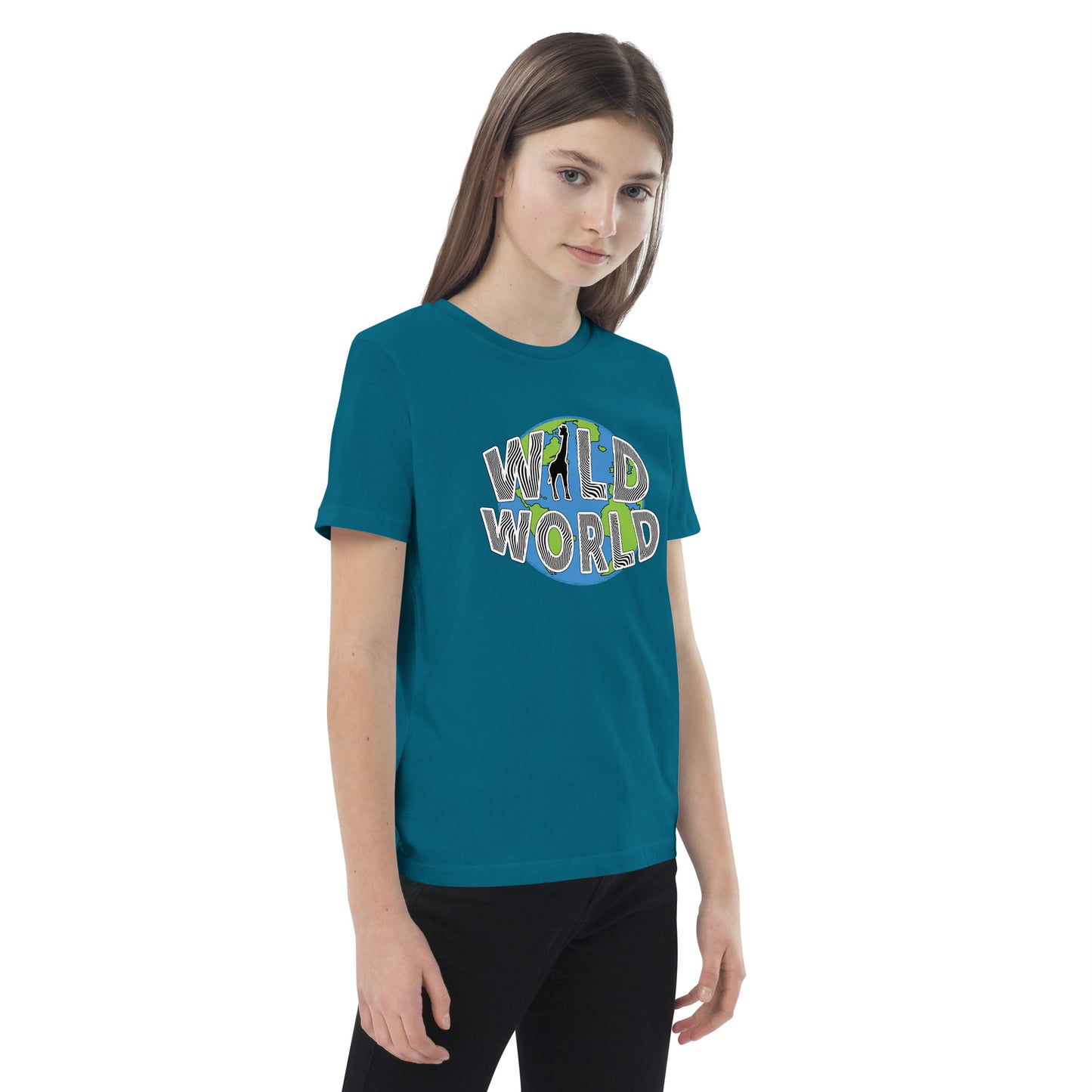 Kids t-shirt - Wild World w Scott Solomon