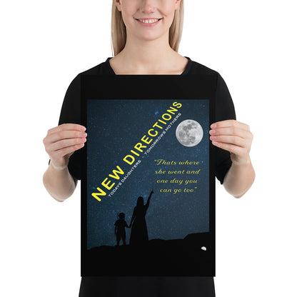 Photo paper poster - New Directions For Mother and Daughter