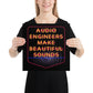 Photo paper poster  - Audio Engineers Make Beautiful Sounds