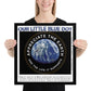 Photo paper poster - Appreciate The Earth, Edgar Mitchell