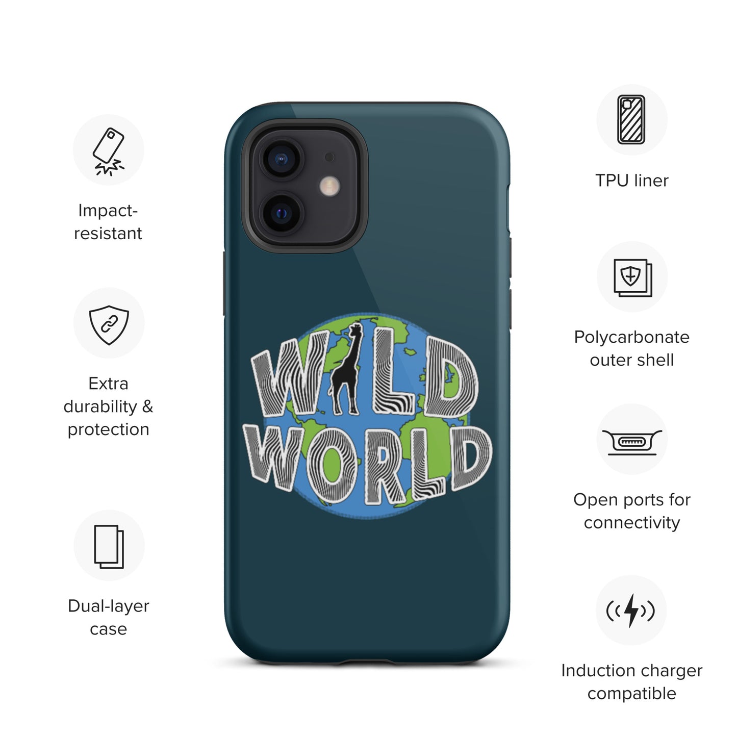 iPhone case - Wild World w Scott Solomon