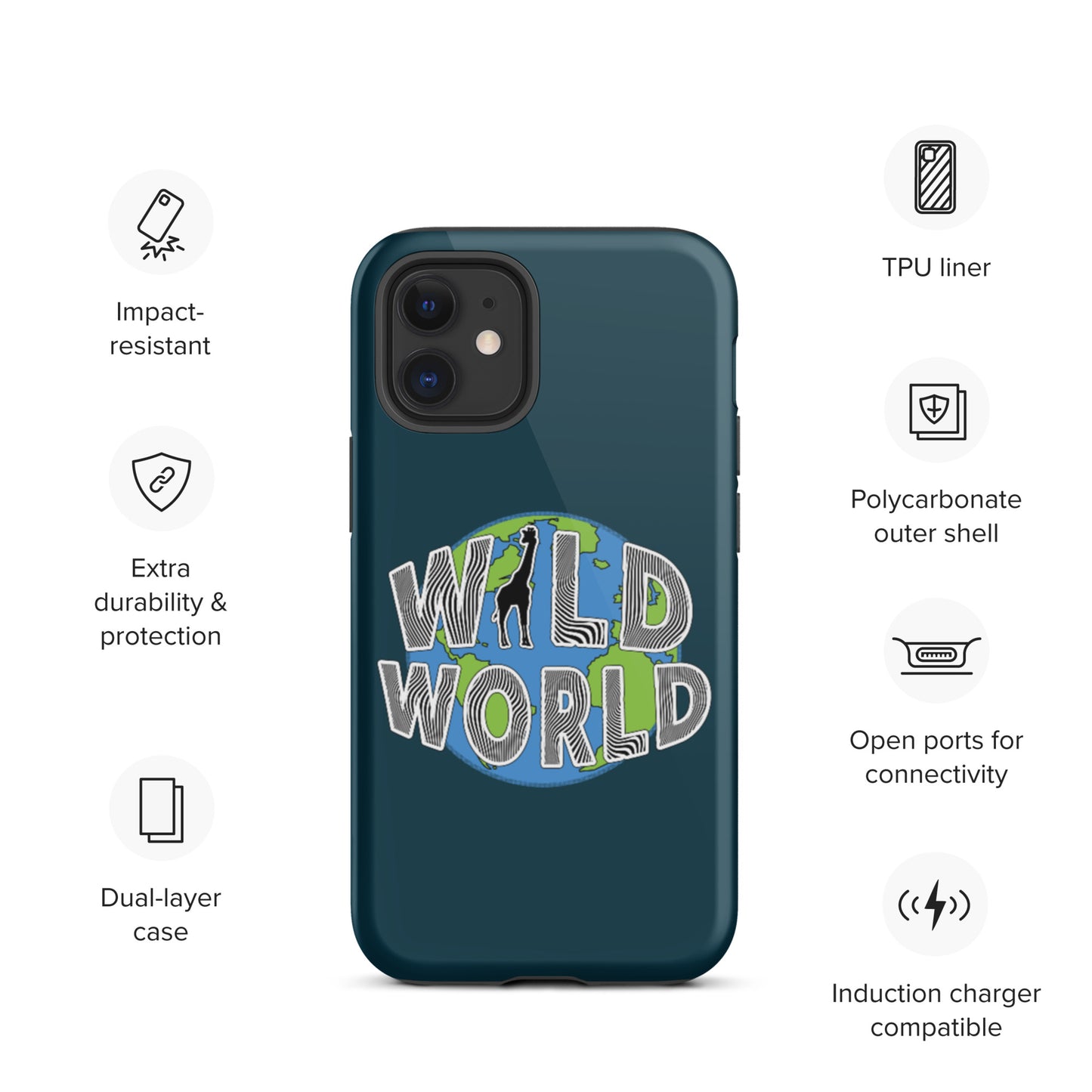 iPhone case - Wild World w Scott Solomon