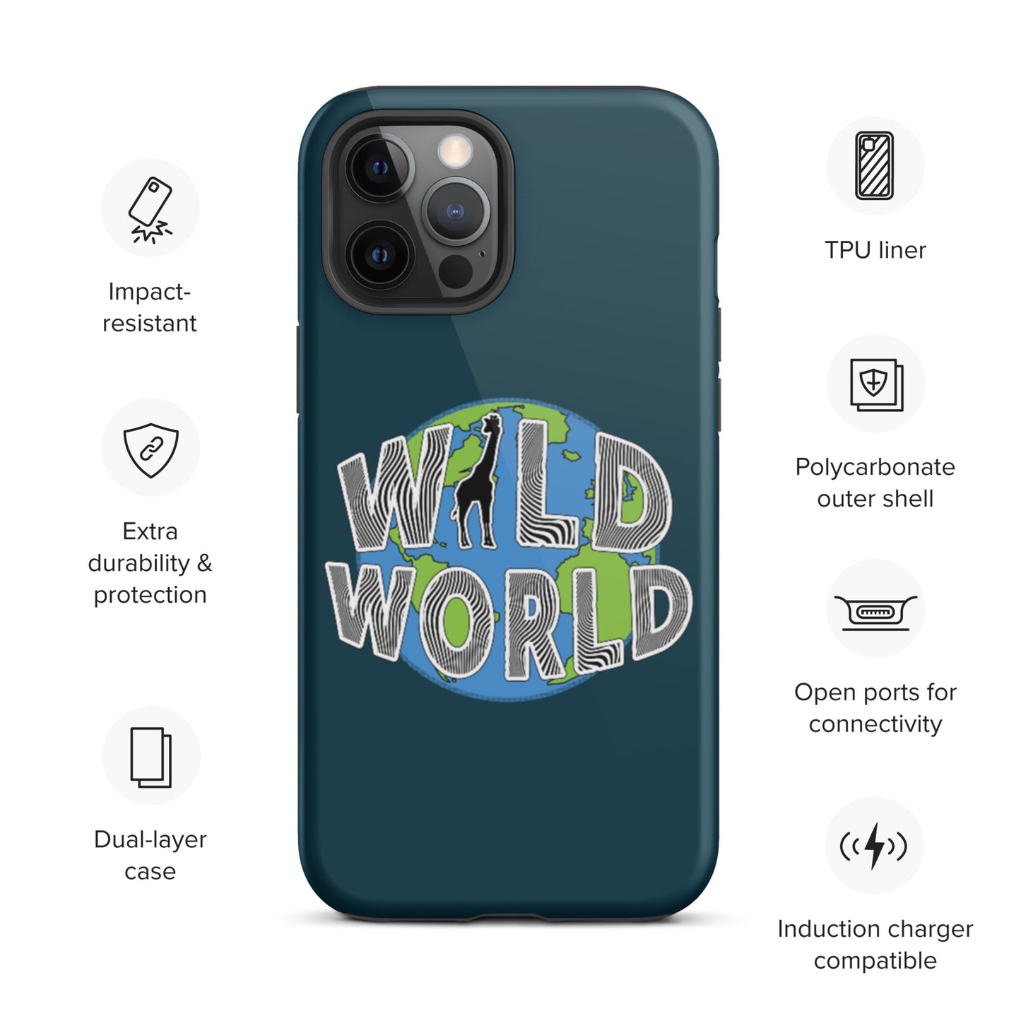 iPhone case - Wild World w Scott Solomon