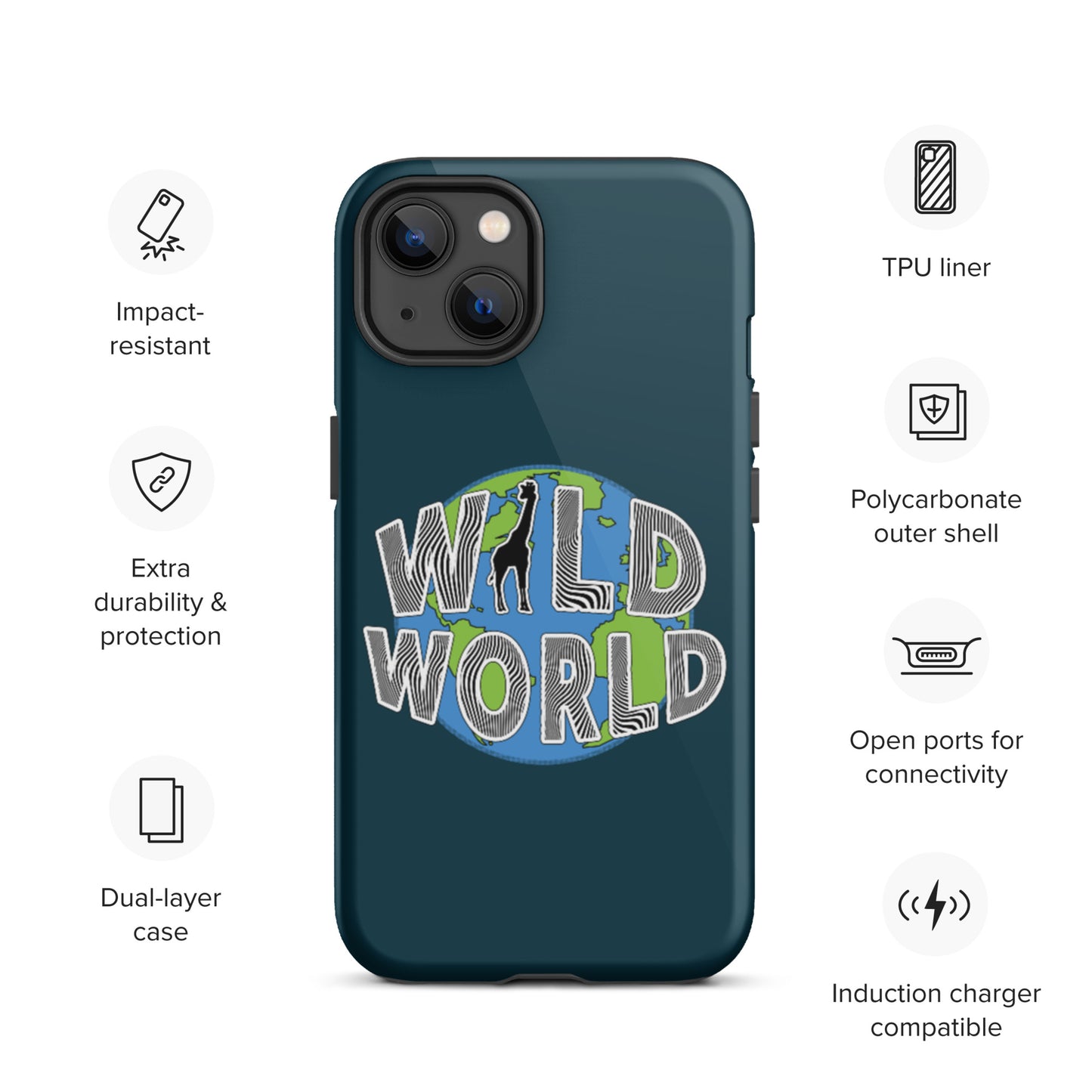 iPhone case - Wild World w Scott Solomon