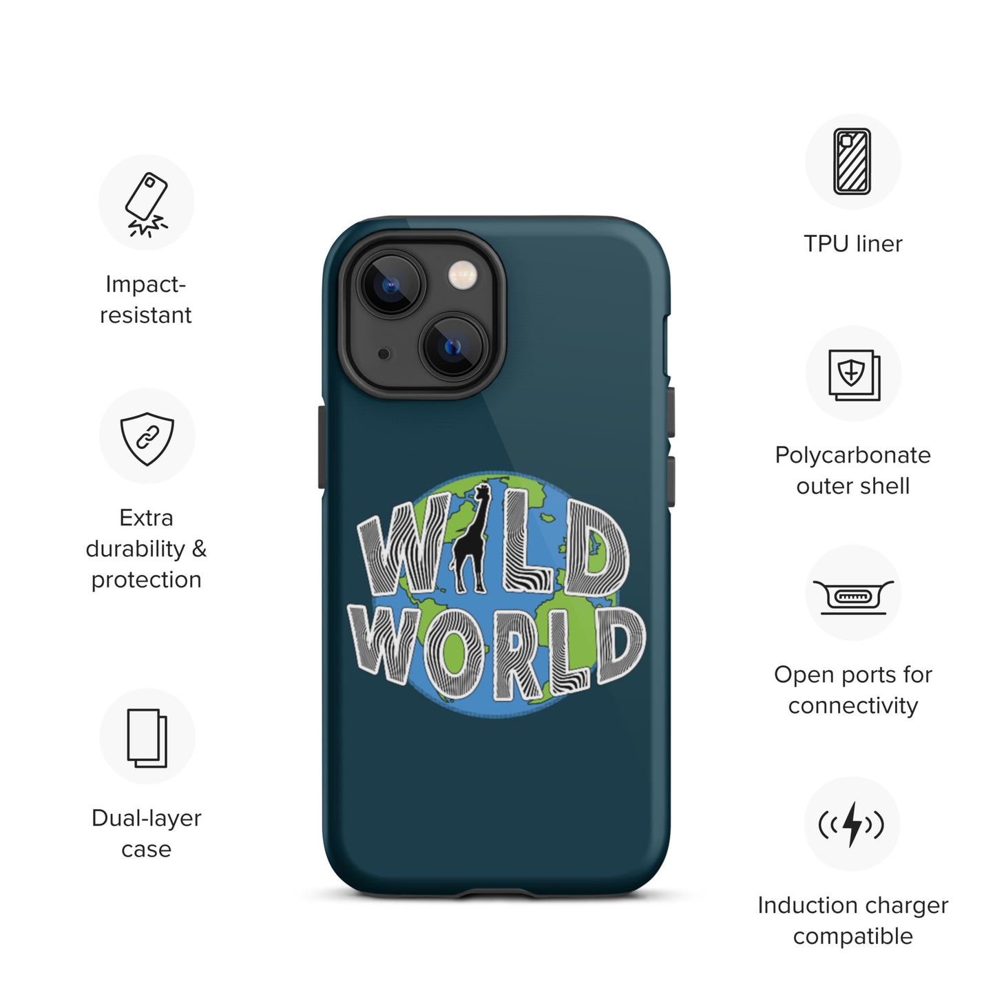 iPhone case - Wild World w Scott Solomon