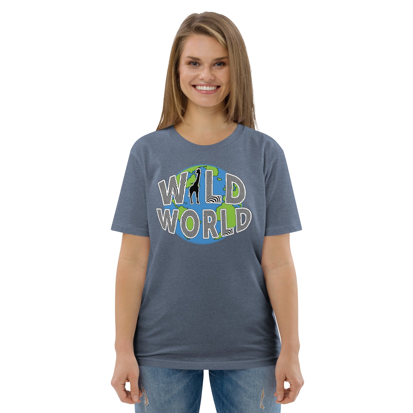 Unisex organic cotton t-shirt - Wild World w Scott Solomon