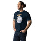 Unisex organic cotton t-shirt: Infocalypse Now - In Imps Veritas?