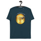 Unisex organic cotton t-shirt - Stephen Wolfram's GUT says "Let there be dots"